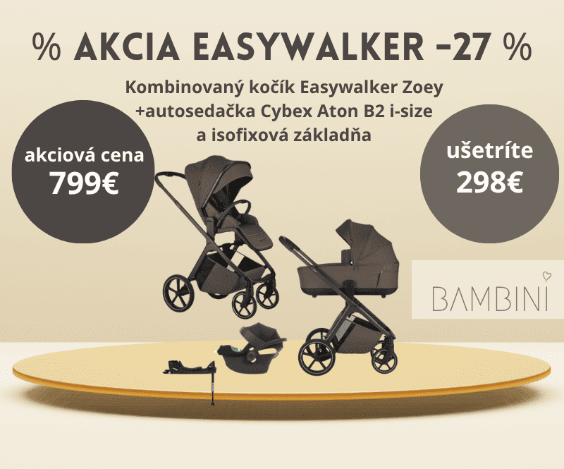 Kombinovaný kočík Easywalker Zoey + autosedacka aton b2 a zakladna